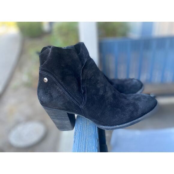 Paul Green Nora Ankle Leather Water Resistant Suede Booties Sz 9 US -6.5 UK - Picture 10 of 10